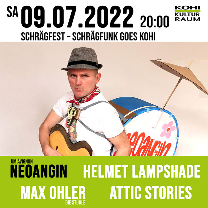 SCHRÄGFEST #1 - 09.07.2022