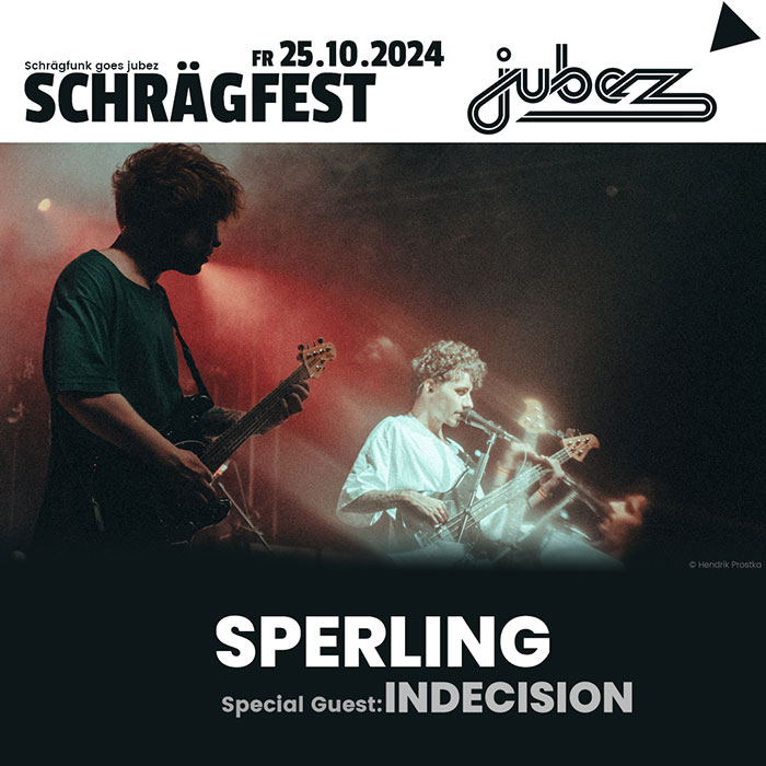 SCHRÄGFEST #4 - 25.10.2024 SCHRÄGFEST #4
