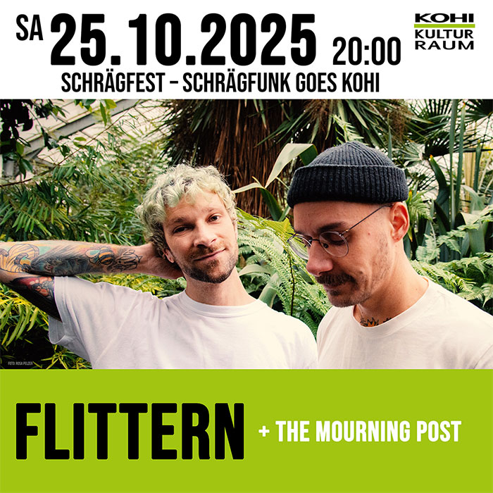 SCHRÄGFEST #5 - 25.10.2025 SCHRÄGFEST #5